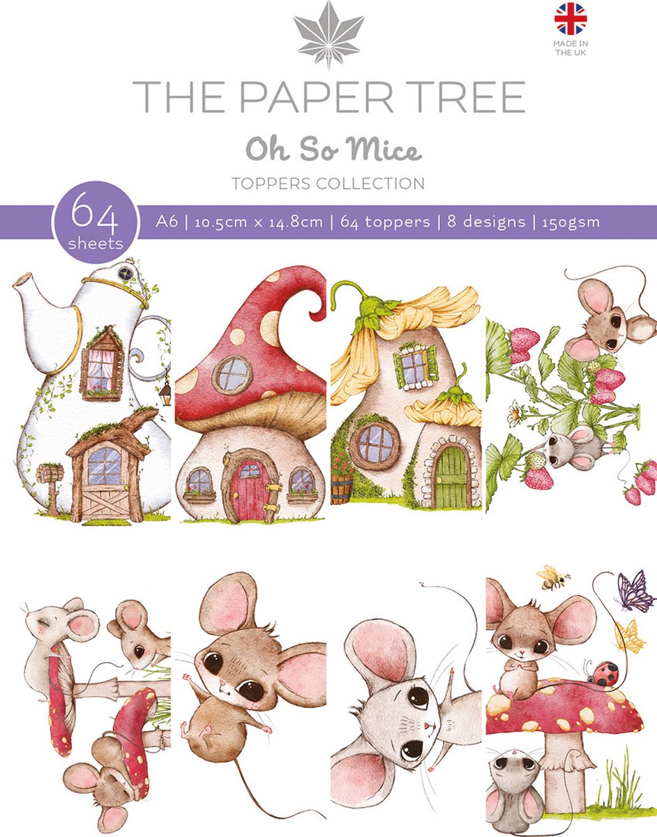 The Paper Tree Oh So Mice Toppers Collection