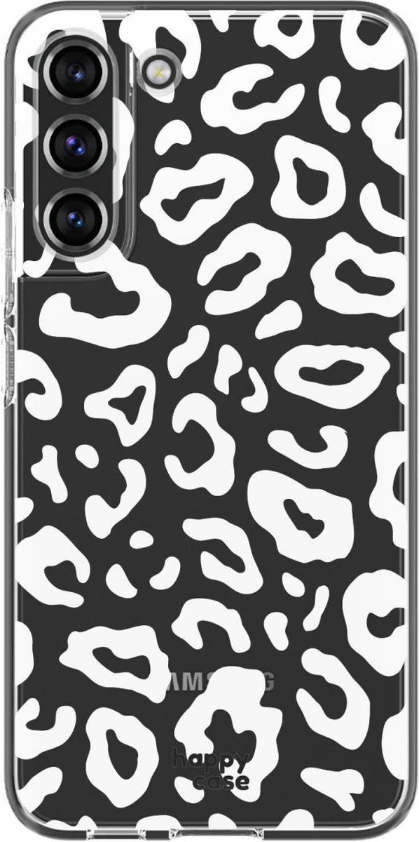 HappyCase Hoesje TPU Luipaard Print Geschikt voor Samsung Galaxy S22 Plus