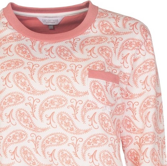 Tenderness Dames Pyjama - Fleece - Ronde Hals - Roze - Maat XL