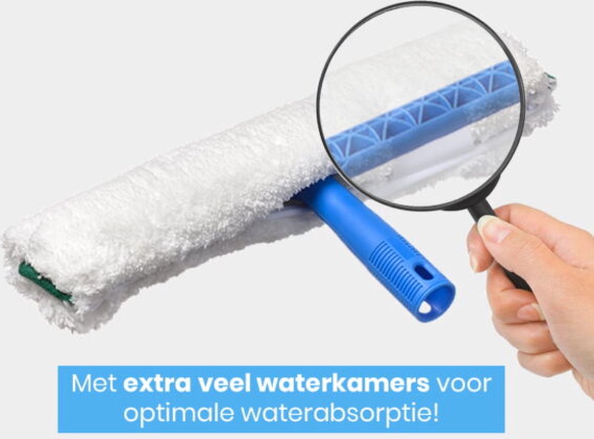 Glazenwasser set Professionele Raamtrekker GWS Compleet Ramen Wassen bol