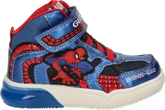 Geox Spiderman sneakers blauw Imitatieleer 82316 - Heren - Maat 26 | bol.com