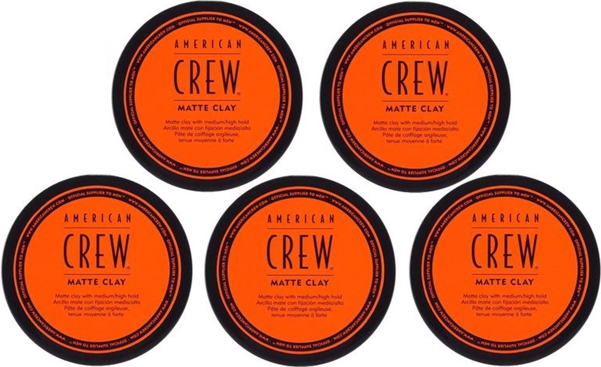 10X American Crew Matte Clay 85gr