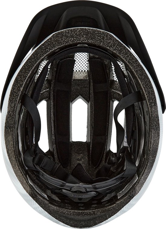 Fietshelm ABUS MACATOR white silver L - 58-62 cm - wit - Geschikt voor gebruik op elektrische fietsen - stadsfietsen - 360 g — afbeelding 3