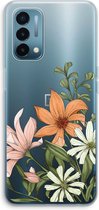 Case Company® - Hoesje geschikt voor OnePlus Nord N200 5G hoesje - Floral bouquet - Soft Cover Telefoonhoesje - Bescherming aan alle Kanten en Schermrand