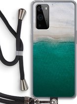 Case Company® - Hoesje met koord geschikt voor OnePlus 9 Pro hoesje met Koord - Stranded - Telefoonhoesje met Zwart Koord - Bescherming aan alle Kanten en Over de Schermrand