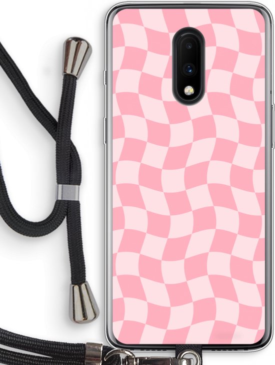 Tikgue Hoes voor mobiele telefoon met riem voor Samsung Galaxy A35 5G, mobiele telefoonhoes met koord om op te hangen, beschermhoes met ketting, glitter, transparant, zachte TPU siliconen bumper