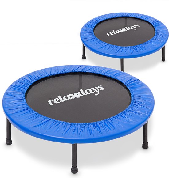 Relaxdays fitness trampoline mini – 91 cm