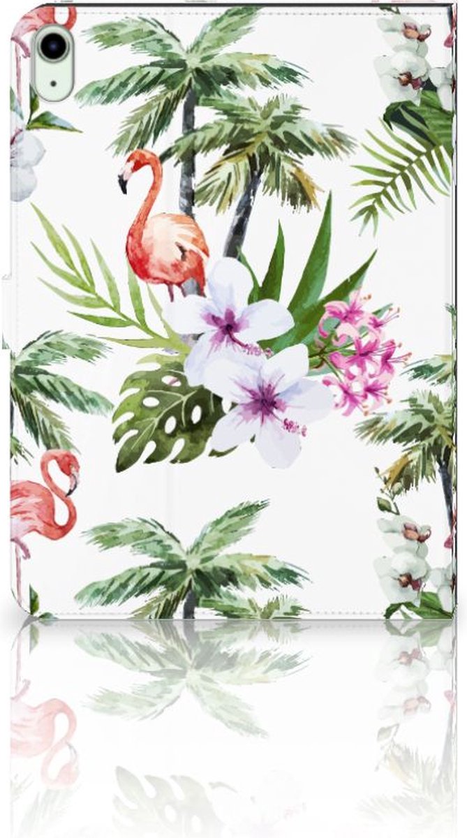iPad Air (2020/2022) 10.9 inch Flip Case Flamingo Palms