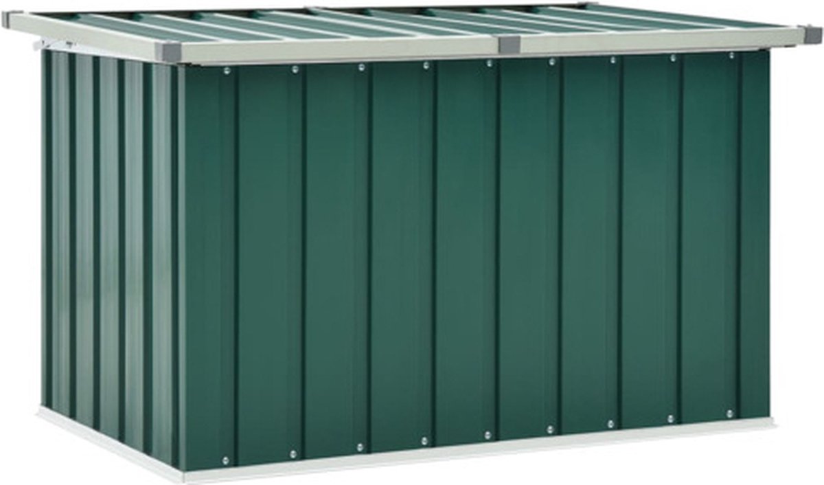 vidaXL - Tuinbox - Groen - 109x67x65 - cm