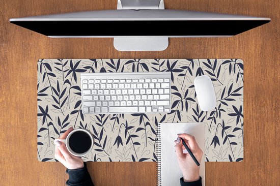 Tapis de souris XXL - Sous-main - Tapis de bureau - Plantes - Japon - Motifs - 90x45 cm - Tapis de souris XXL