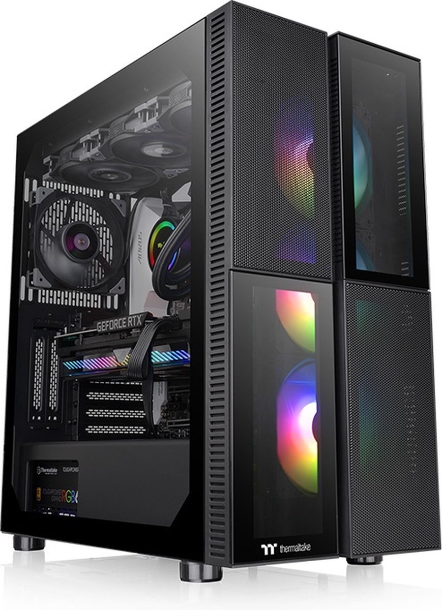 Thermaltake Versa T26 TG ARGB Midi Tower Zwart