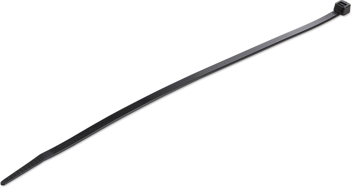 StarTech 250 mm Zwarte Kabelbinders - Nylon - 100 stuks