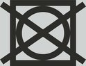 Symbole d'interdiction de sèche-linge
