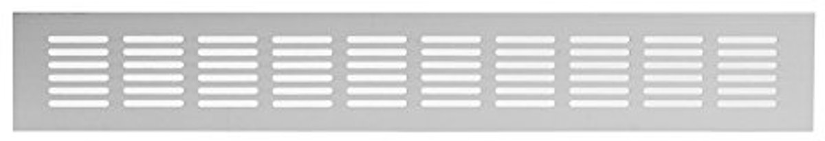 Aluminium Ventilatierooster 60 mm x 500 mm - Hoogwaardige Kwaliteit en Tijdloos Design