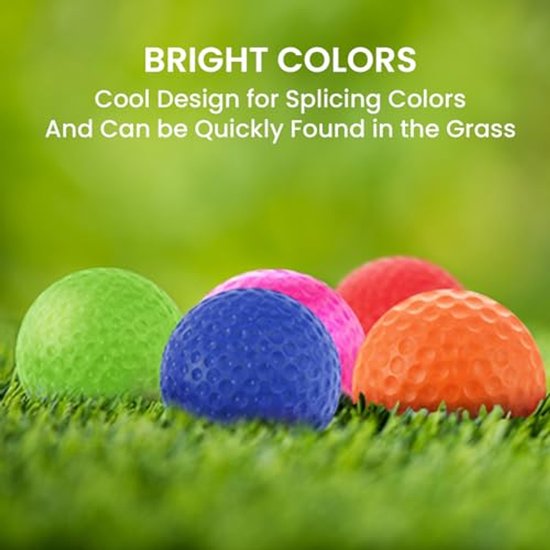 Golf Practicing Balls Foam Set - 12/24 Stuks voor Binnen en Buiten Training van GOLF — afbeelding 5