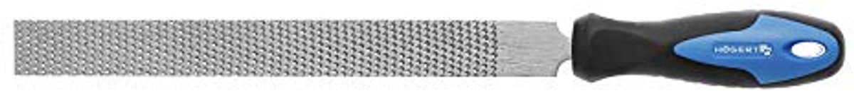 Houten rasp 200 mm - platte vijl voor houtbewerking met ergonomische handgreep