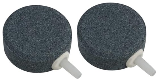 AOYEGIC 10 stuks luchtsteen voor aquarium, luchtuitlaat sprietsteen voor aquarium, beldiffusor loslaatgereedschap, gebruikt voor familie vijver hydrocultuur (15 mm, cilinder