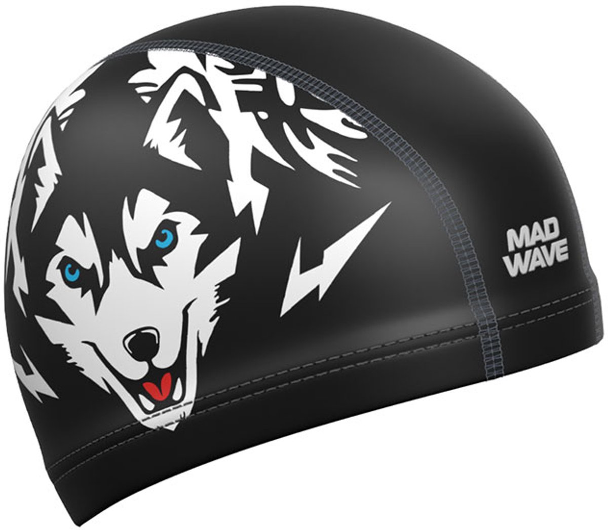 Madwave Husky Zwembadmuts Zwart