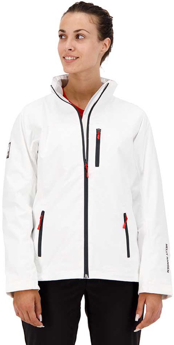 Helly Hansen Crew Jas Wit L Vrouw