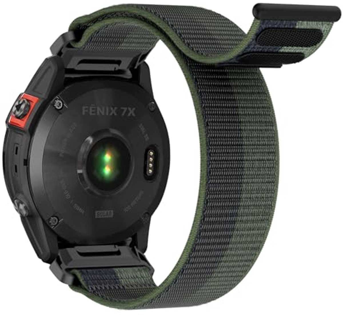 Nylon Velcro Armband voor Garmin Fenix en Instinct