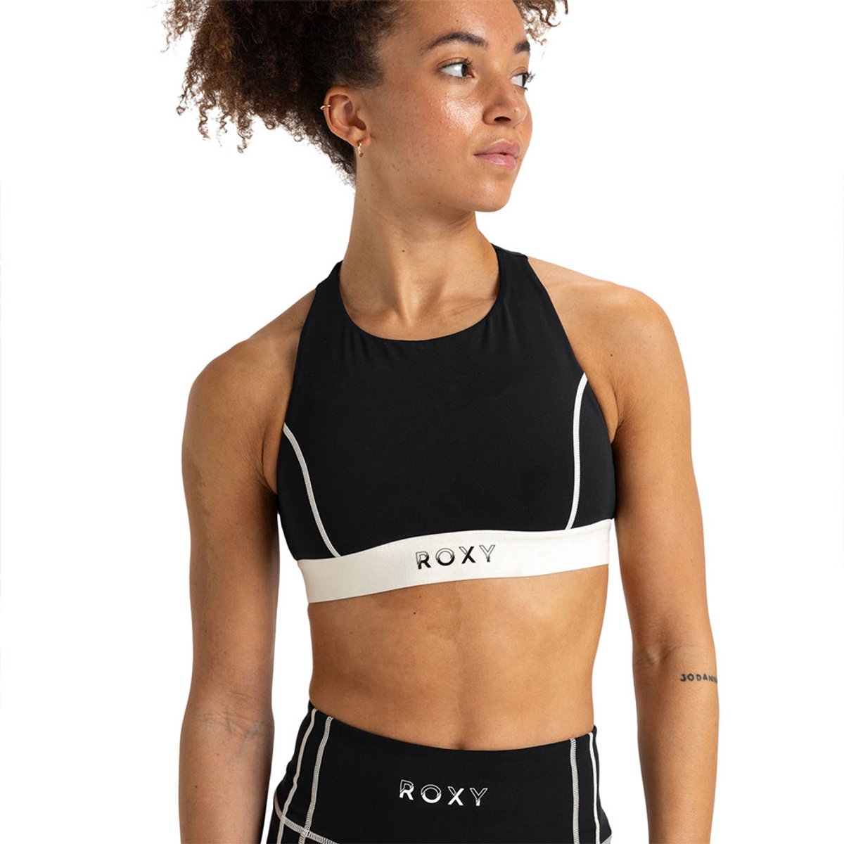 Roxy Bold Moves 2.0 Sportbeha Zwart M Vrouw