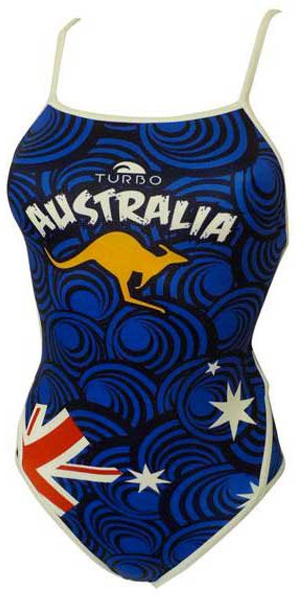 Turbo Australia Zwemkleding Blauw 2XL Vrouw Navy