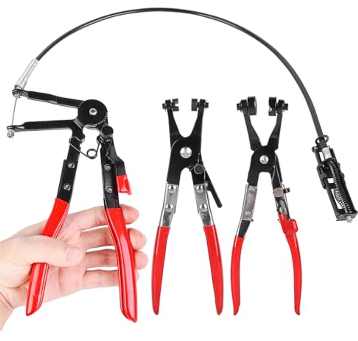 3 Stuks Slangklemtangen Set - Gereedschap voor Onderhoud en Reparatie