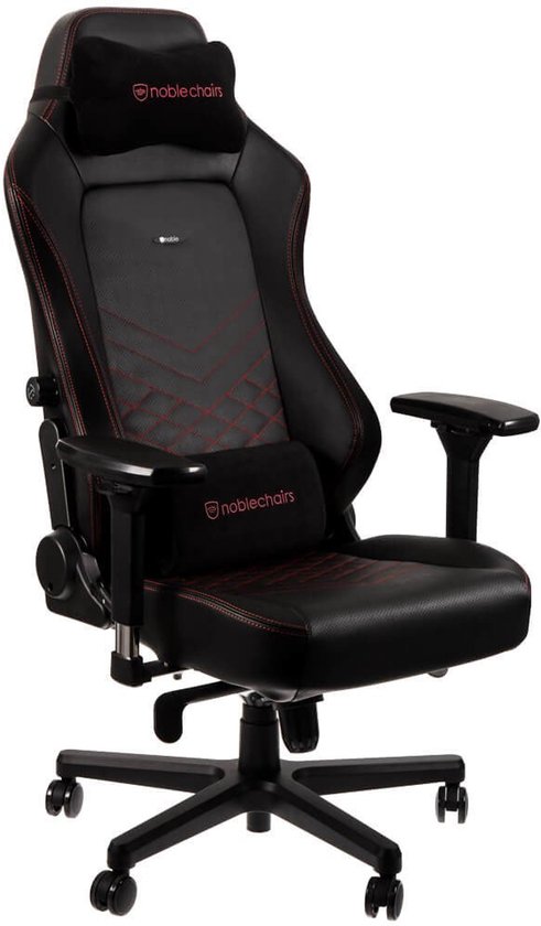 Noblechairs HERO Bureaustoel Ergonomisch Zwart/Rood - Noblechairs - €459,00