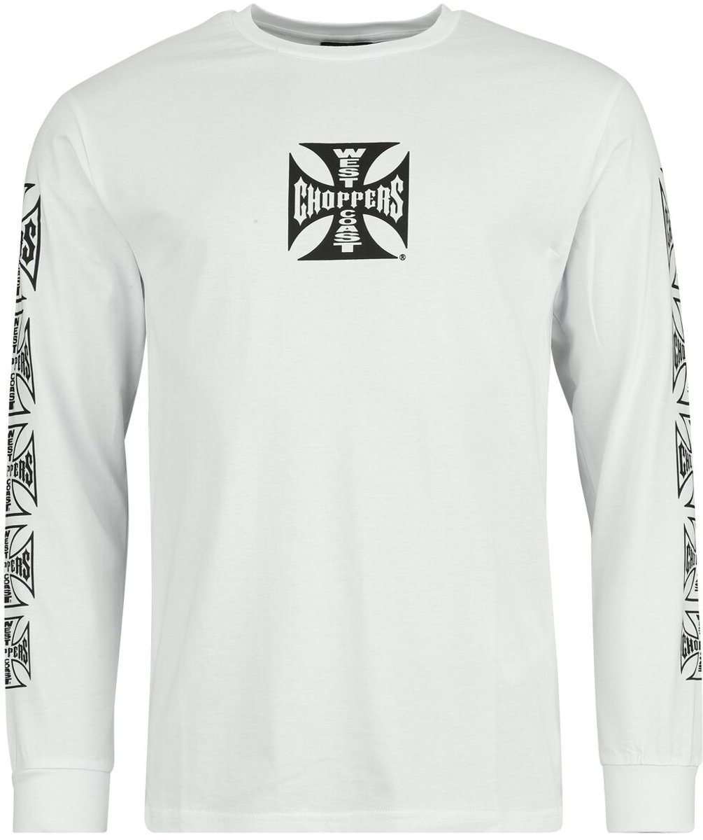 West Coast Choppers OG LBC Long Sleeve Shirt met lange mouwen wit Katoen -