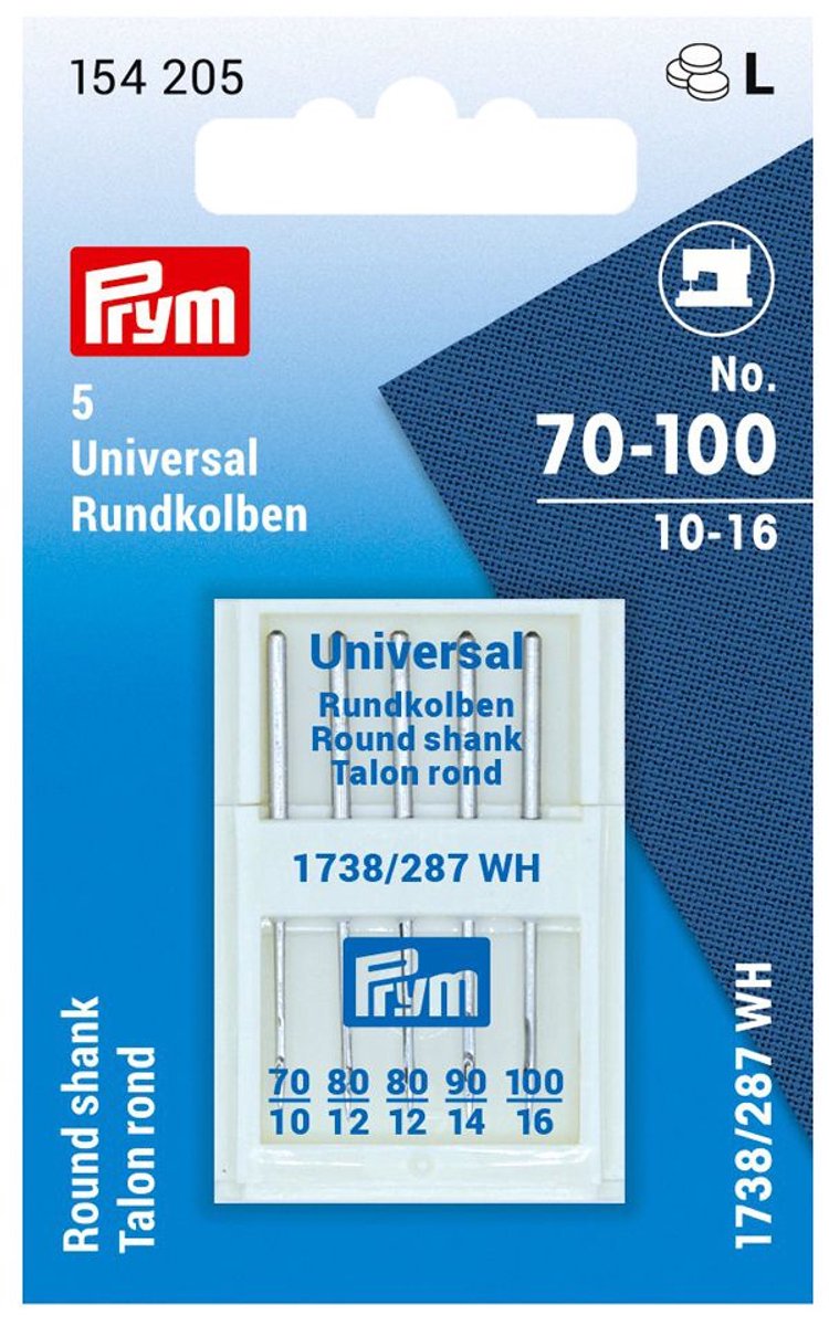 Naaimachinenaalden Sys. 287(690) Standaard 80-100 5 st. - Machinenaalden - Prym
