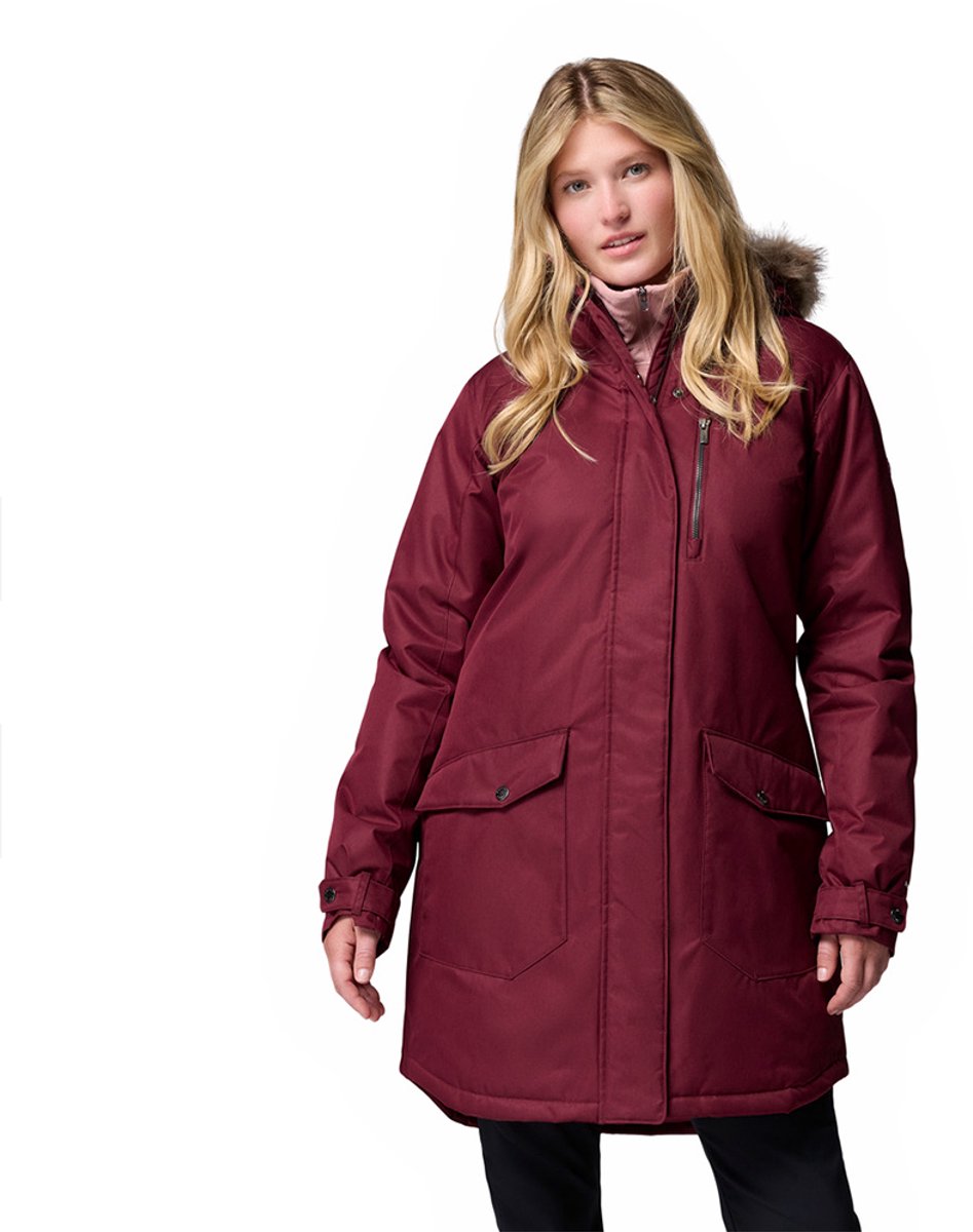 Columbia Suttle Mountain™ Long Jas Rood L Vrouw