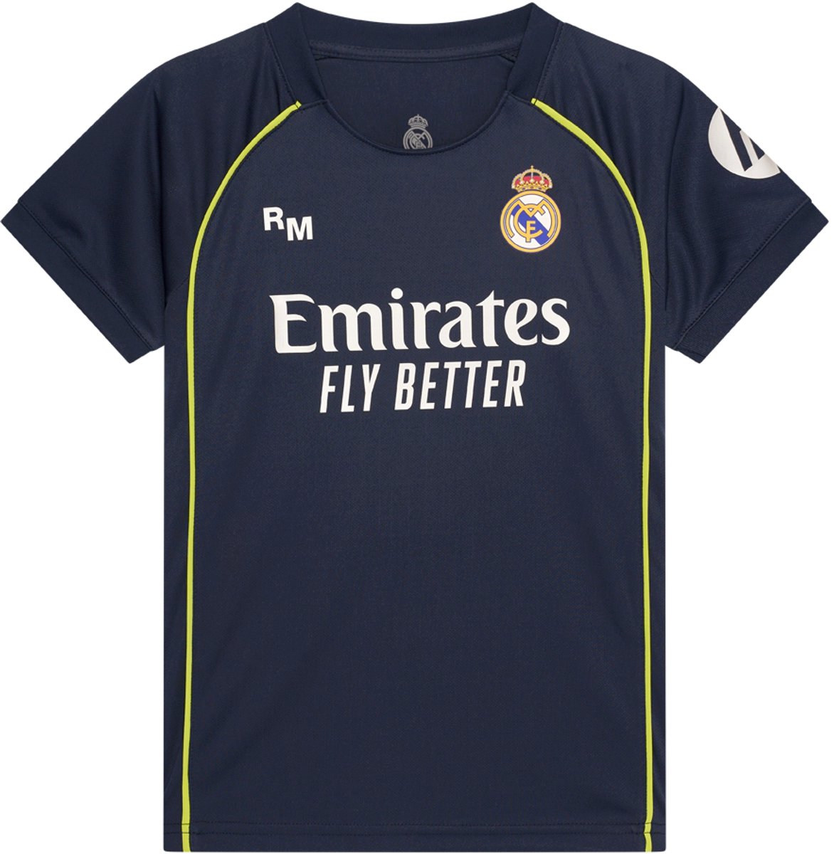 Real Madrid Voetbaltenue Uit 2025-2026 - Voetbal Tenue Kinderen - Shirt en Broekje - Jongens en Meisjes -- Maat 128