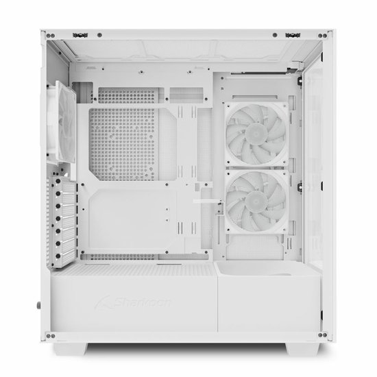 Sharkoon Rebel C60 White - Modèle Midtower - ATX - RGB - blanc