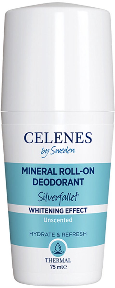 Celenes Thermal Mineral Roller Deodorant Whitening - 3 x 75 ml - Voordeelverpakking