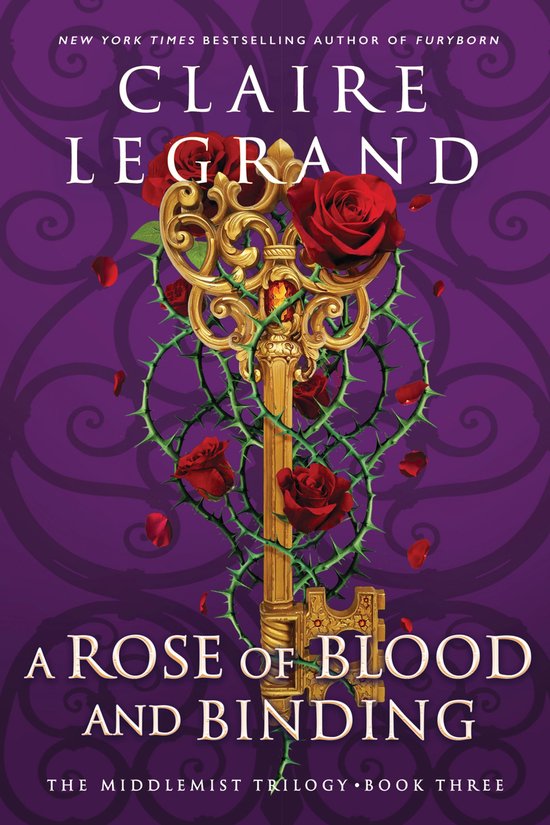 The Middlemist Trilogy-A Rose of Blood and Binding - cover