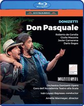 Amelie Niermeyer - Roberto De Candia - Giulia Mazzola - Javier Camarena - Dario Sogos - Fulvio Valenti - Orchestra Donizetti Opera - Coro Dell'accademia Teatro Alla Scala - Ivan Lopez-Reynoso - Don Pasquale (Blu-ray)