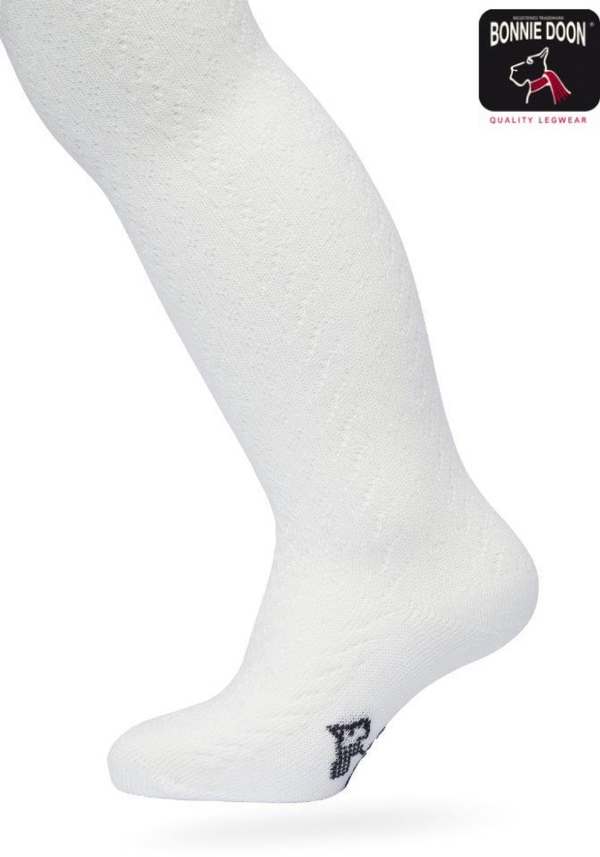 Bonnie Doon Baby Kabel Maillot Off White maat 68/74 - Meisjes - Kabel Patroon - Organic - Zacht Organisch Katoen - GOTS gecertificeerd - Gladde naden - Comfortabele Boord - Geen vervelende naden - Gebroken Wit - Ecru - Crème - Ivory - BP214902.250