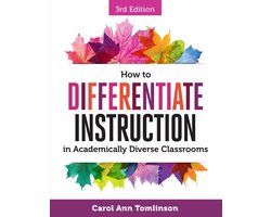 Omslag van How to Differentiate Instruction in Academically Diverse Classrooms
