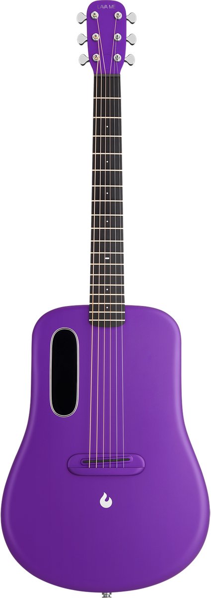 LAVA ME 4 Carbon 38 Purple – Smart Gitaar met SHARC-processor, FreeBoost™ & Space Bag