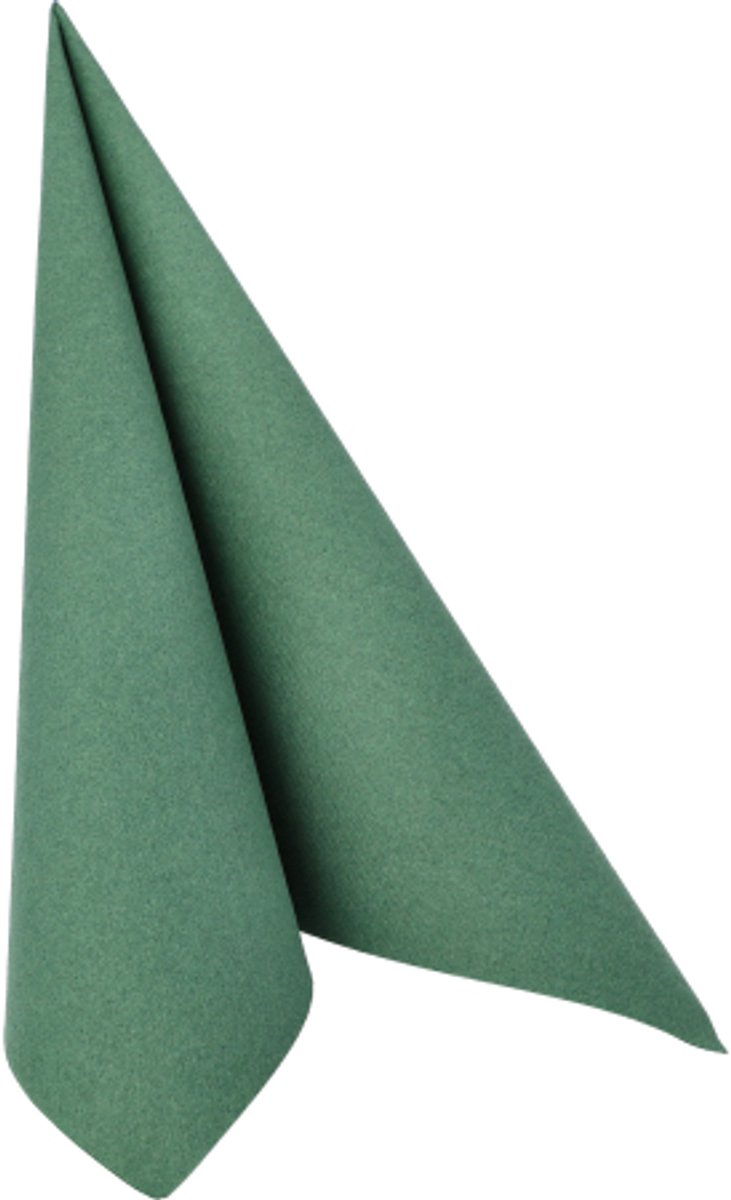 50 Servetten ROYAL Collection 1/4 vouw 40 cm x 40 cm donkergroen