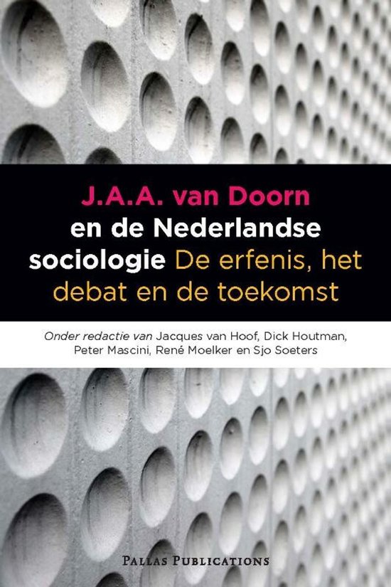 J.A.A. van Doorn en de Nederlandse sociologie - cover