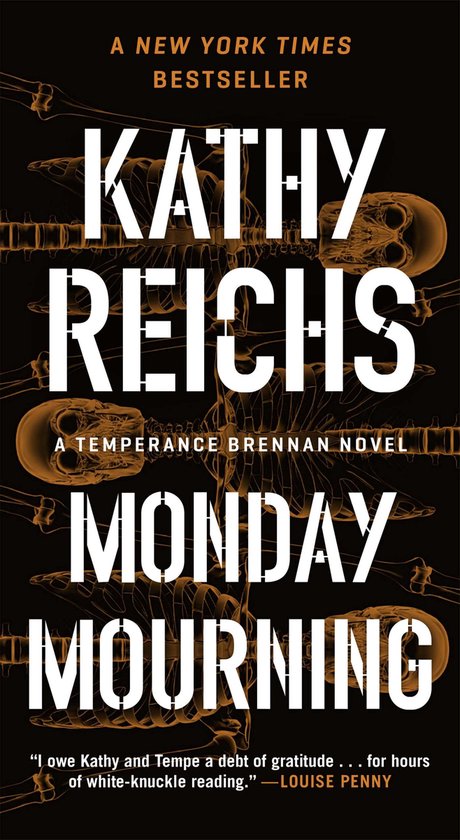 A Temperance Brennan Novel - Monday Mourning - cover