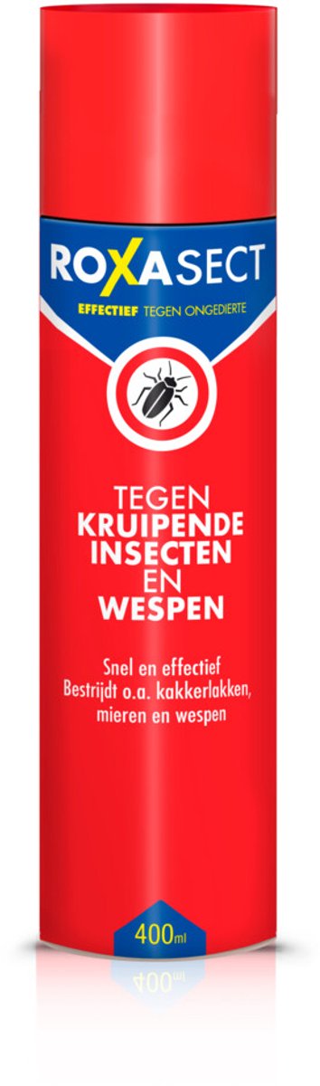 Roxasect Spuitbus tegen Kruipende Insecten en Wespen - 3 x 400 ml - Voordeelverpakking