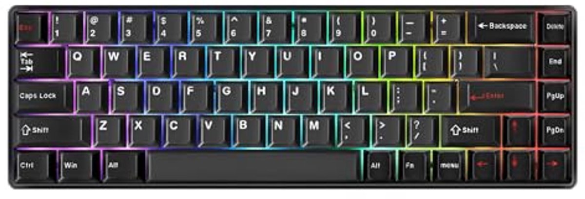 Mechanisch Toetsenbord met Magnetische Schakelaars - Compact en RGB Verlichting