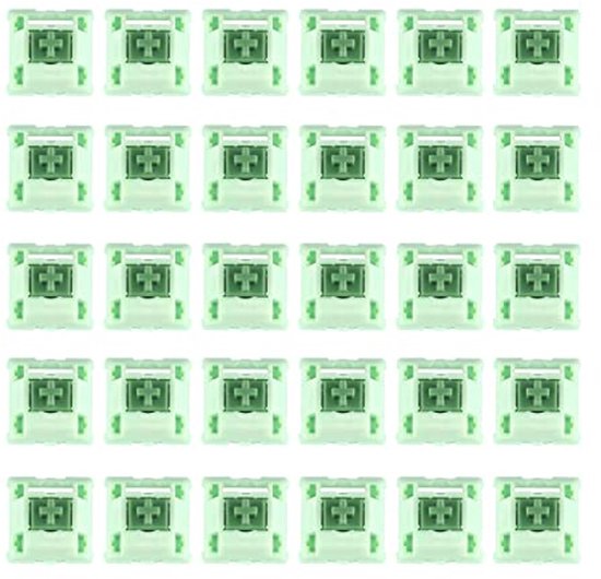 Mechanische Matcha Latte Toetsenbord Schakelaar 55gf - 30 Stuks voor DIY Gaming Toetsenbord — afbeelding 2