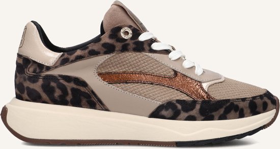 Floris Van Bommel Sfw-10138 Suvi Sneakers - Suède - Dames - Taupe - Maat 38
