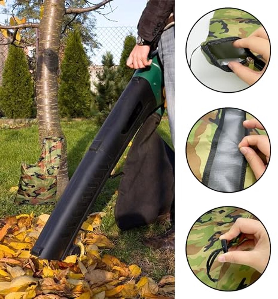 Vacuümzak voor Bladblazer - Universele Opvangzak voor Tuin