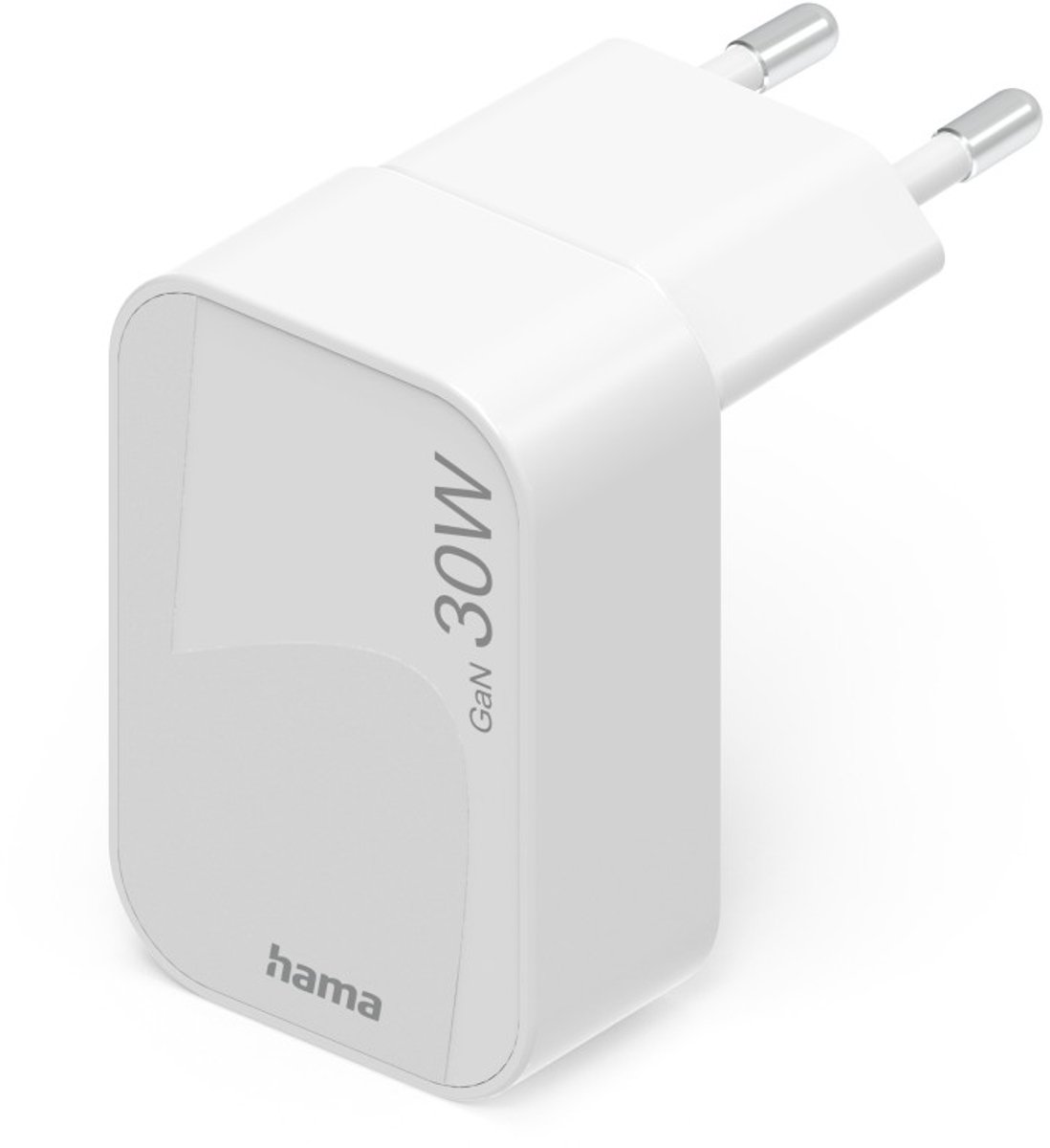Hama 30W GaN Snellader - USB-C PD - mini - Wit
