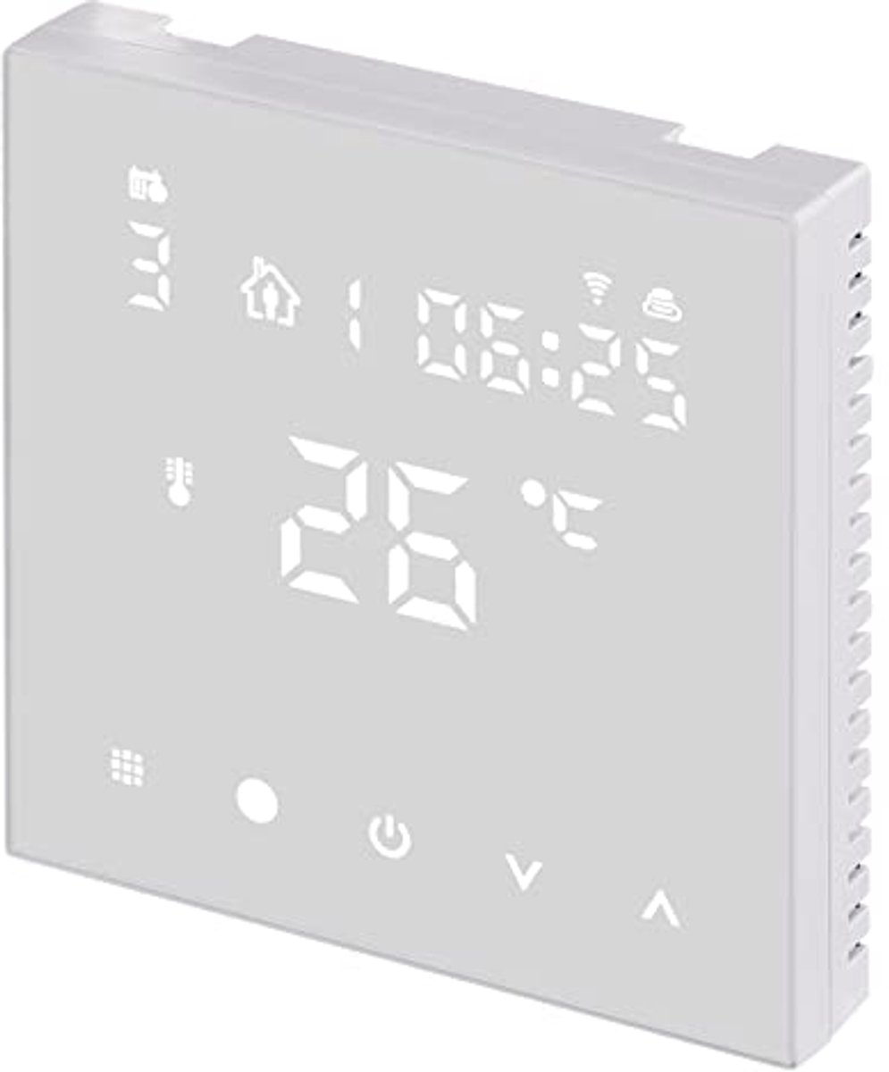 Slimme kamerthermostaat met app en wifi voor vloerverwarming - energiebesparend met touch-bediening