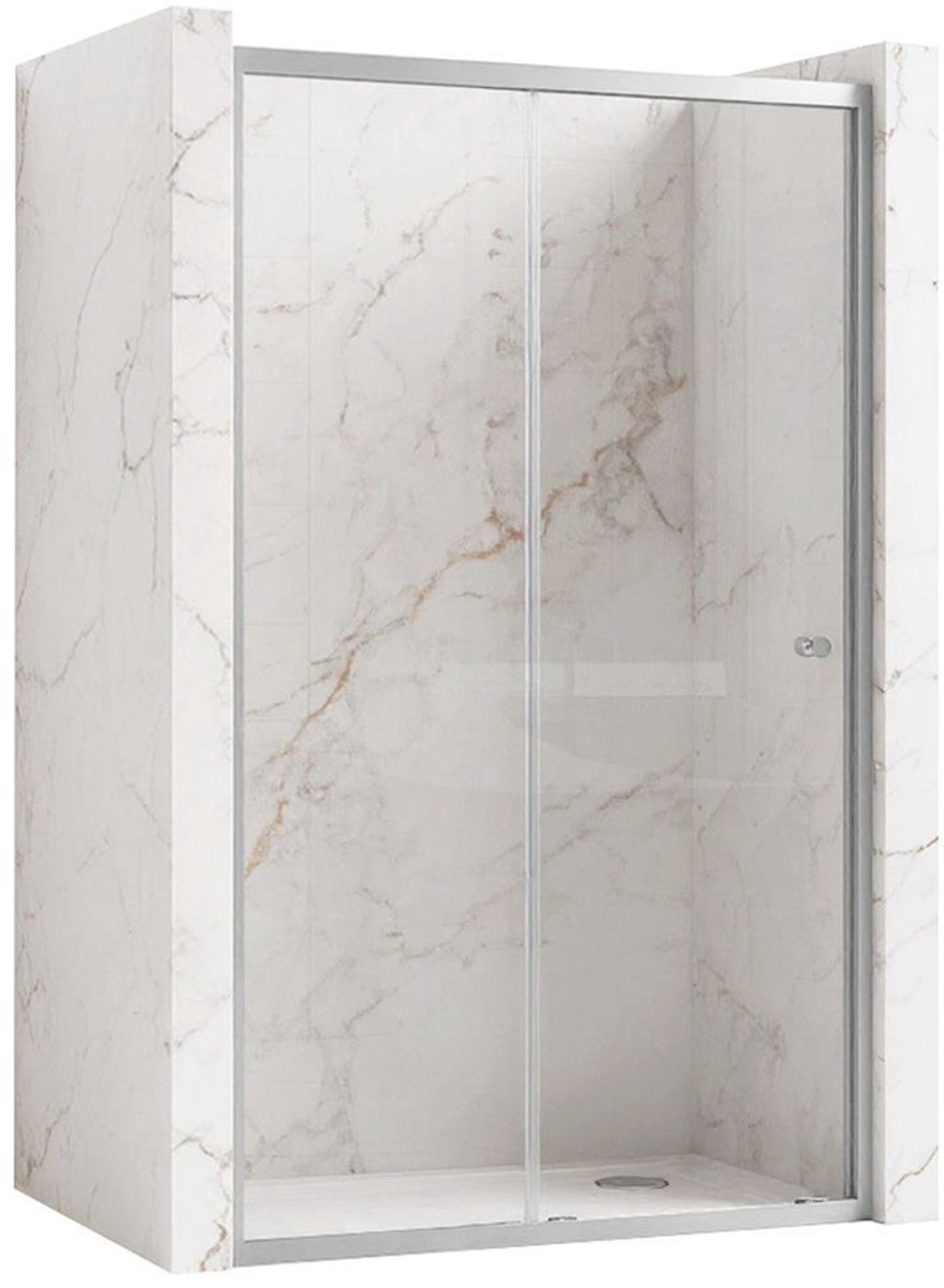 Rea Primo Slide 120 - Douchedeur - Chroom - 120X0,6X190Cm